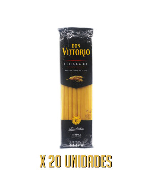 DON VITTORIO FETTUCCINI X 500 GR X 20 UN