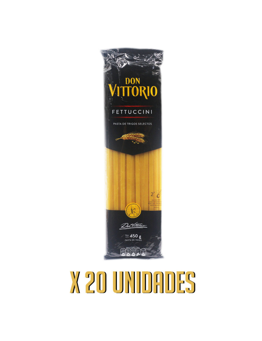 DON VITTORIO FETTUCCINI X 500 GR X 20 UN