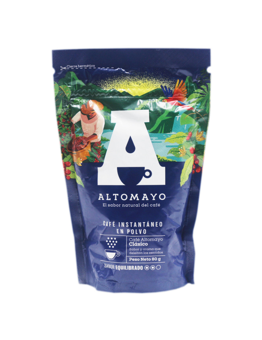 ALTOMAYO CAFE INSTANTANEO DOY PACK X 80 GR CLASICO