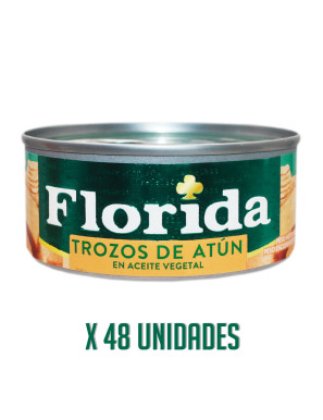 FLORIDA TROZOS DE ATUN X 140 GR. X 48 UN.