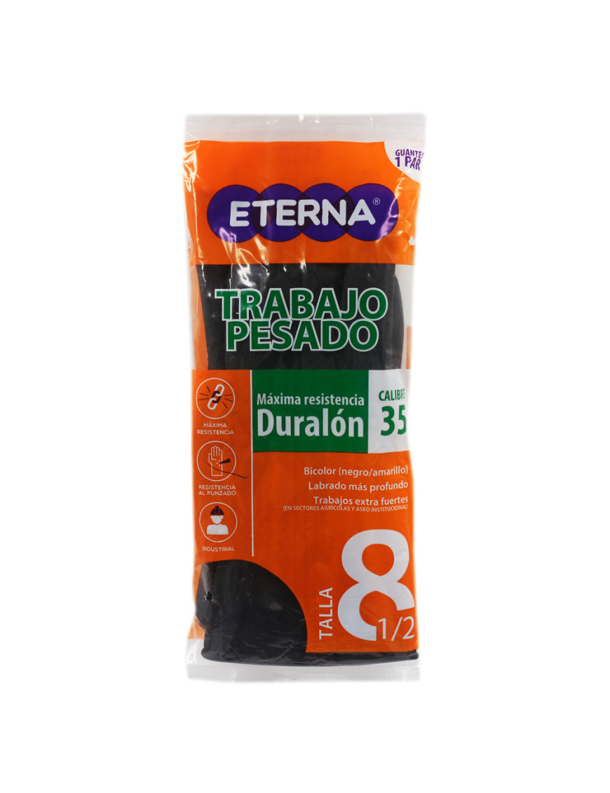 GUANTES ETERNA IND DURALON CALIBRE 35 T 8½