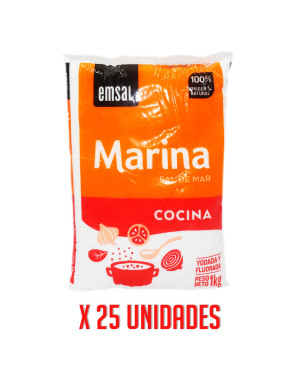 MARINA SAL DE COCINA X 1 KG. X 25 UN.