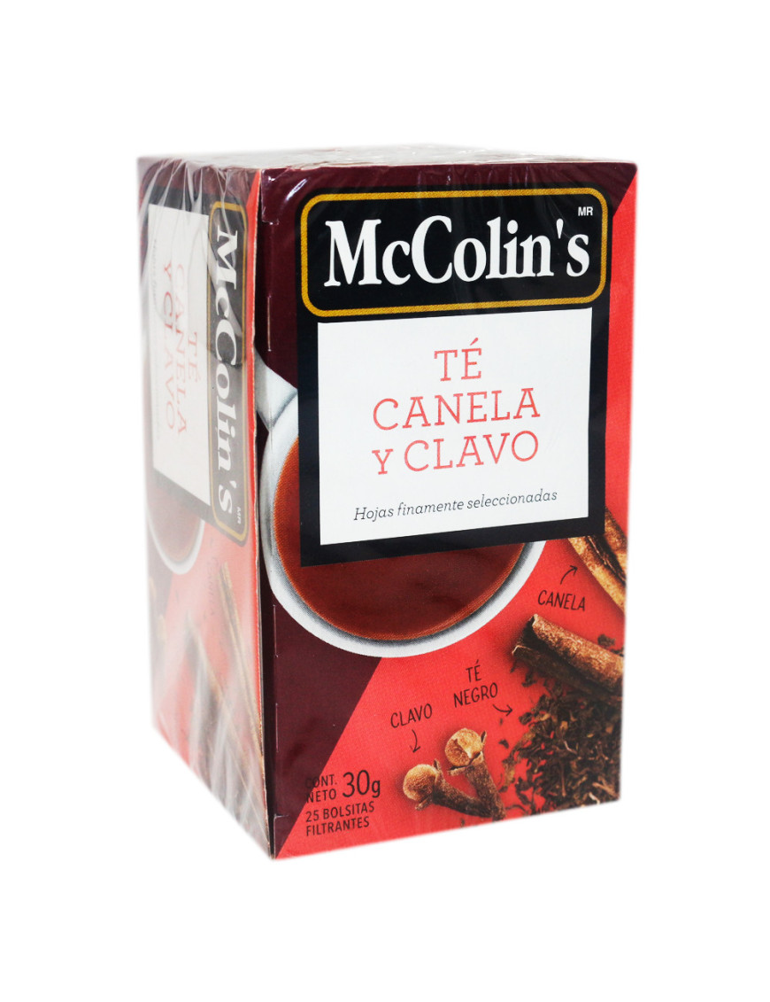 MC COLINS TE CANELA CLAVO X 25 UN (EXO-IGV)