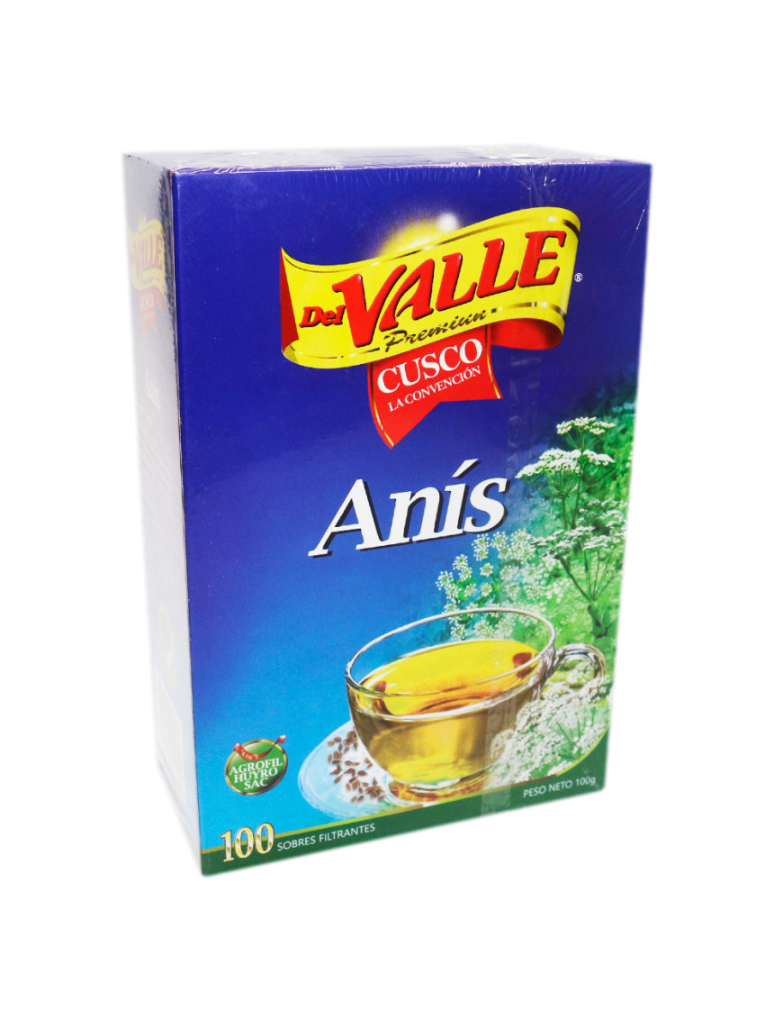 DEL VALLE X 100 UN. ANIS