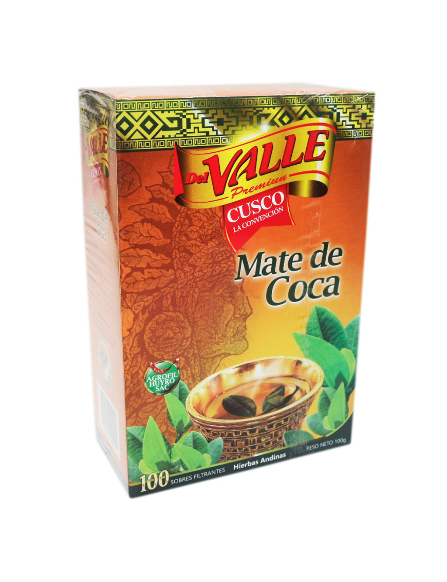 DEL VALLE X 100 UN. MATE DE COCA