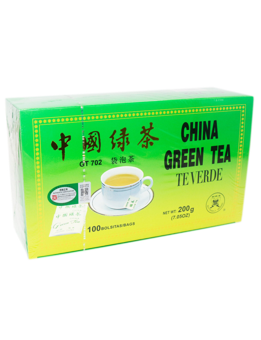 CHINA GREEN TEA TE VERDE X 100 UN (EXO. IGV)