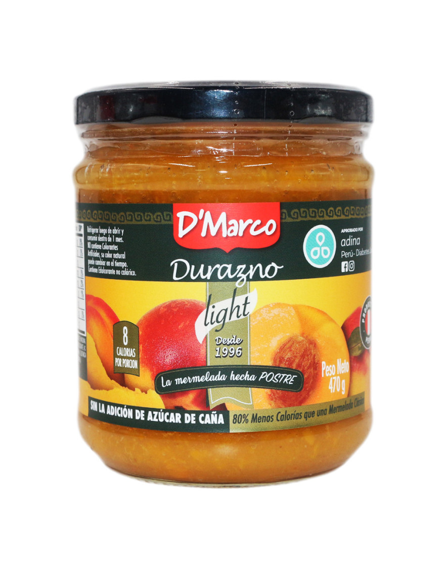 D'MARCO MERMELADA DIET X 470 GR. DURAZNO