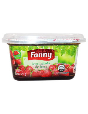 FANNY MERMELADA FRESA POTE X 320 GR