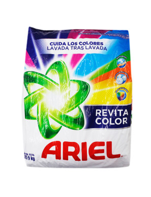 ARIEL DETERGENTE X 9 KG. REVITA COLOR