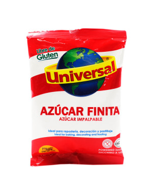 UNIVERSAL AZUCAR FINITA BOLSA X 200 GR