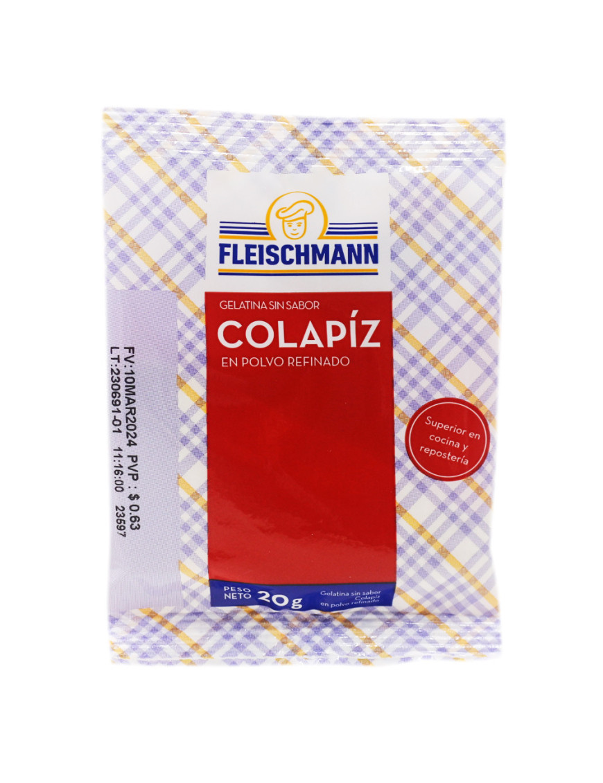 FLEISCHMANN COLAPIS SOBRE X 20 GR.