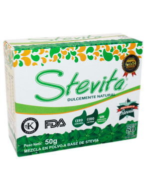 STEVITA (STEVIA) ENDULZANTE NATURAL X 50 UN