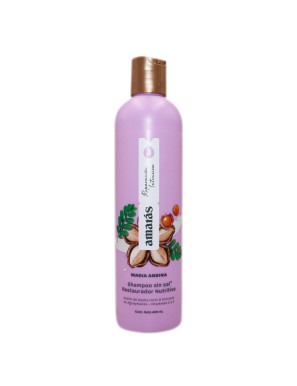 AMARAS SHAMPOO SIN SAL X 400 ML. RESTAURADOR NUTRITIVO