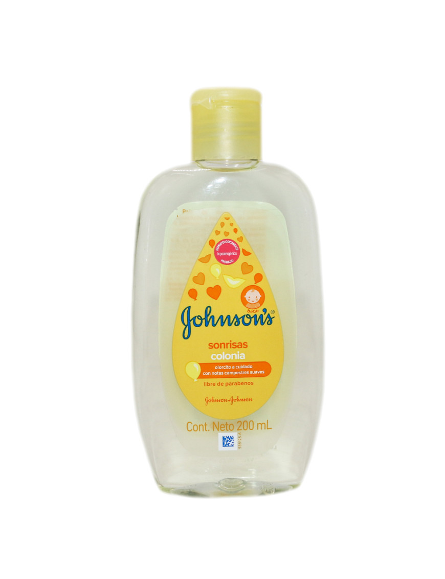 JOHNSONS COLONIA X 200 ML SONRISAS
