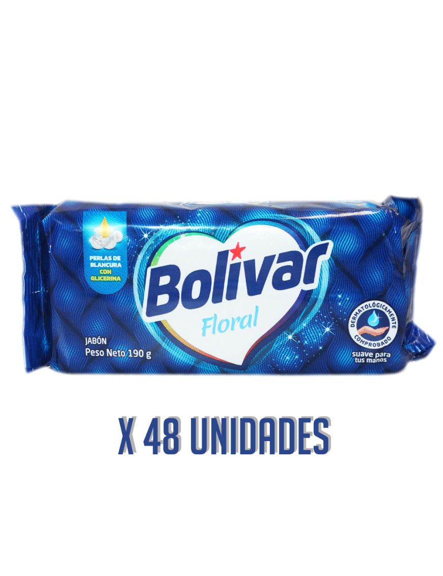 BOLIVAR JABON VIDA X 190 GR. CUIDADO TOTAL X 48 UN