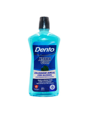 DENTO ENJUAGUE BUCAL X 980 ML X-TRA COOL