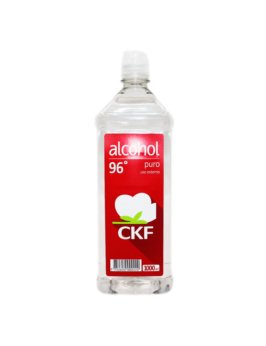 ALCOHOL CKF FRASCO 96° X 1 LT
