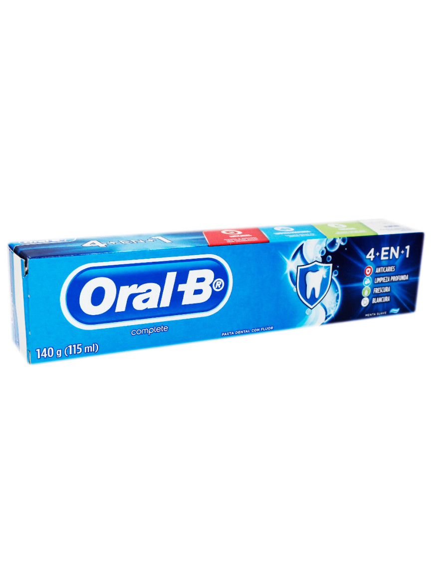 ORAL B PASTA DENTAL X 140 GR. (115 ML.) COMPLETE 4 EN 1