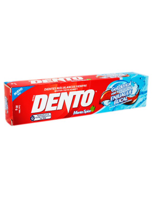 DENTO GEL DENTAL X 85 GR MENTA SPICE/ROJO