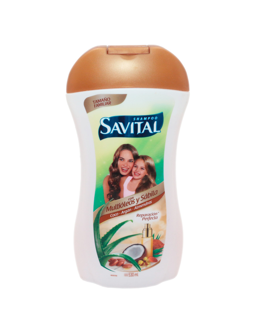 SAVITAL SHAMPOO X 530 ML MULTIOLEOS Y SABILA