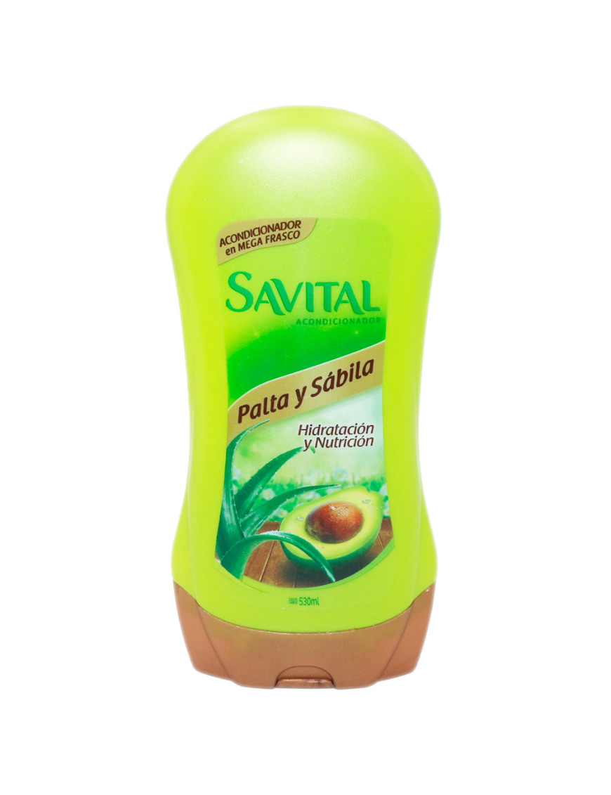 SAVITAL ACONDICIONADOR X 530 ML. PALTA Y SABILA