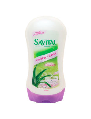 SAVITAL ACONDICIONADOR X 530 ML. KERATINA Y SABILA