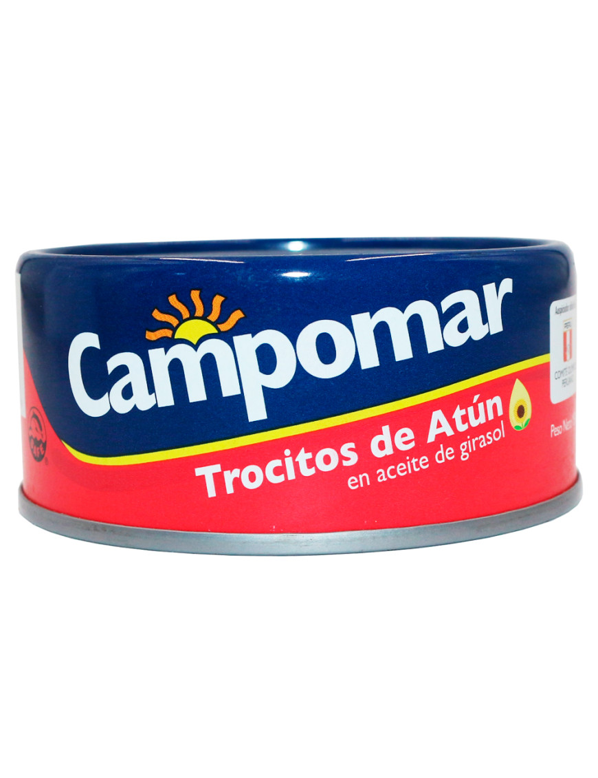 CAMPOMAR TROCITOS DE ATUN EN ACEITE GIRASOL X 150 GR.