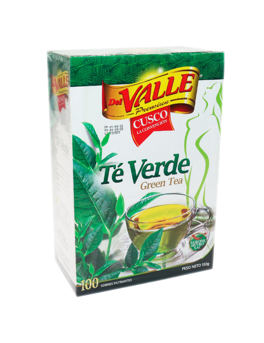 DEL VALLE X 100 UN. TE VERDE (EXO-IGV)