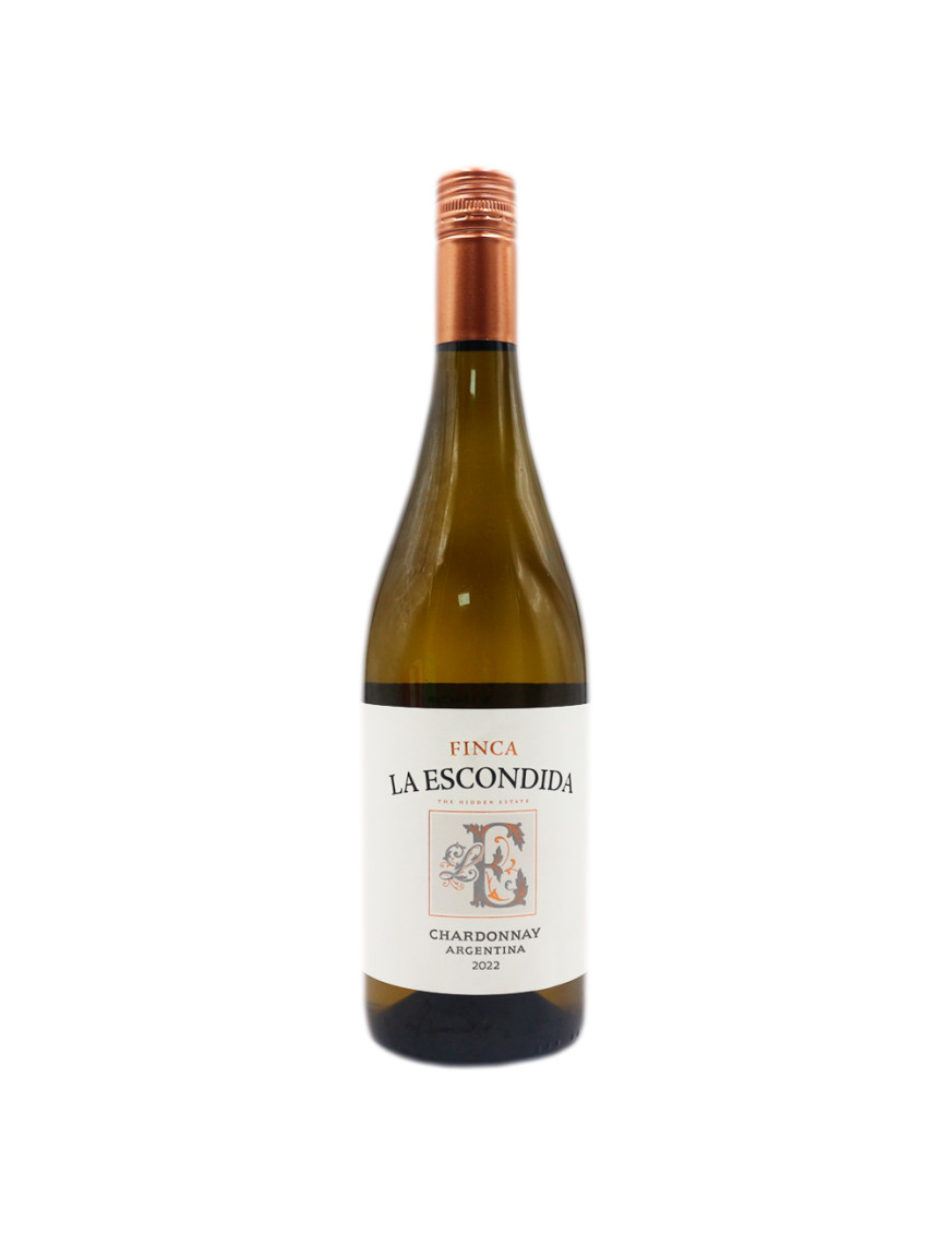 FINCA LA ESCONDIDA VINO BLANCO CHARDONNAY X 750 ML