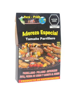 PERU PRIDE ADEREZO ESPECIAL PARRILLERO X 400 GR