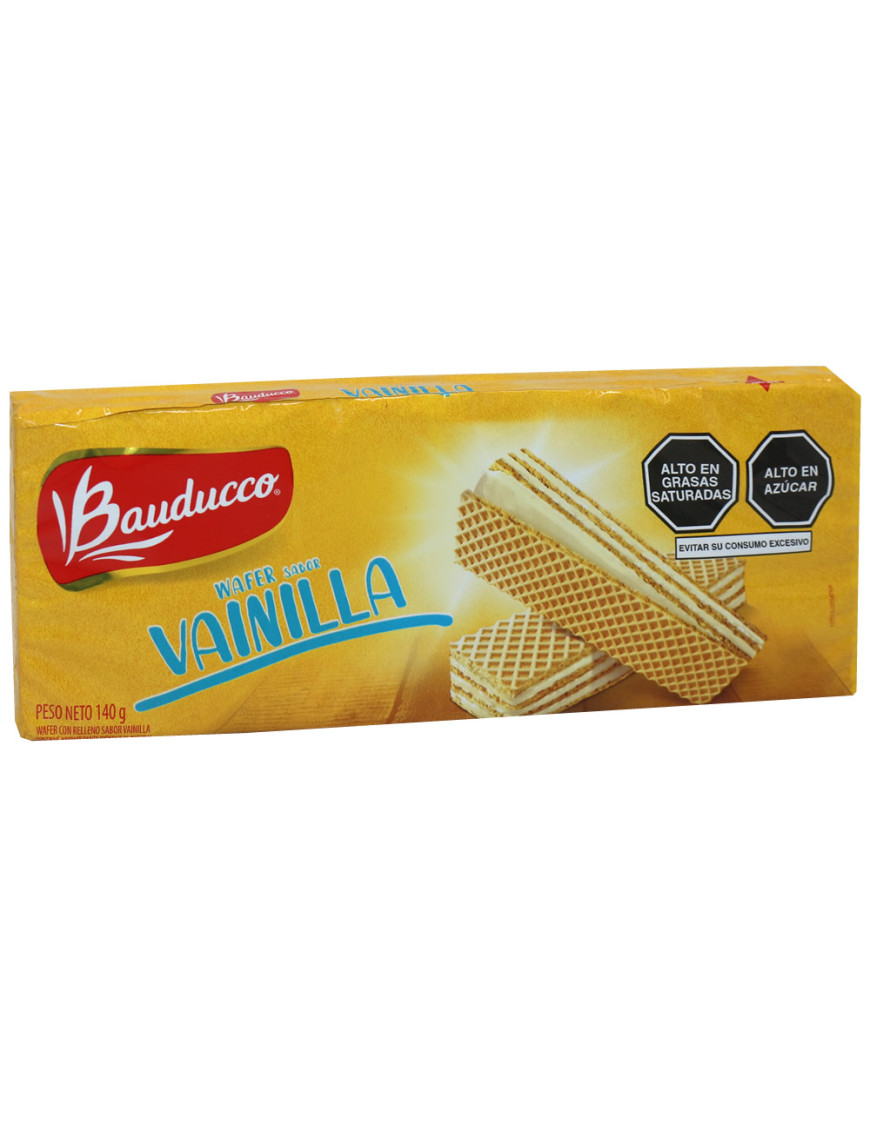 BAUDUCCO WAFER X 140 GR VAINILLA