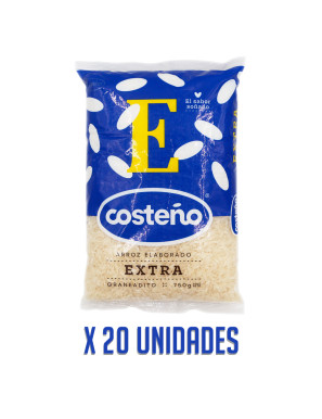 COSTEÑO ARROZ EXTRA X 750 GR X 20 UN (EXO-IGV)
