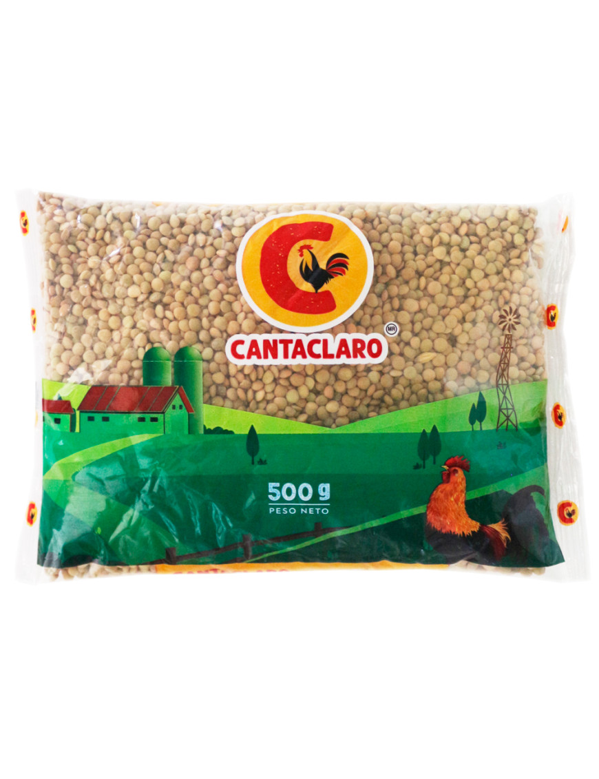 CANTACLARO LENTEJA BOLSA X 500 GR (EXO-IGV)