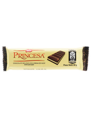PRINCESA CHOCOLATES BARRA X 30 GR.