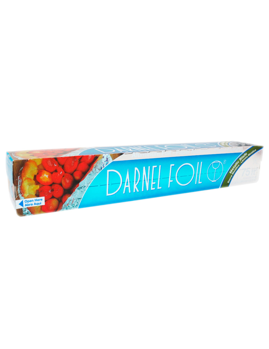 DARNEL FOIL PAPEL ALUMINIO X 75 FT¨ (304 MM X 22.6 MT)