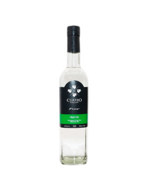 CUATRO GALLOS PISCO PURO X 700 ML. ITALIA