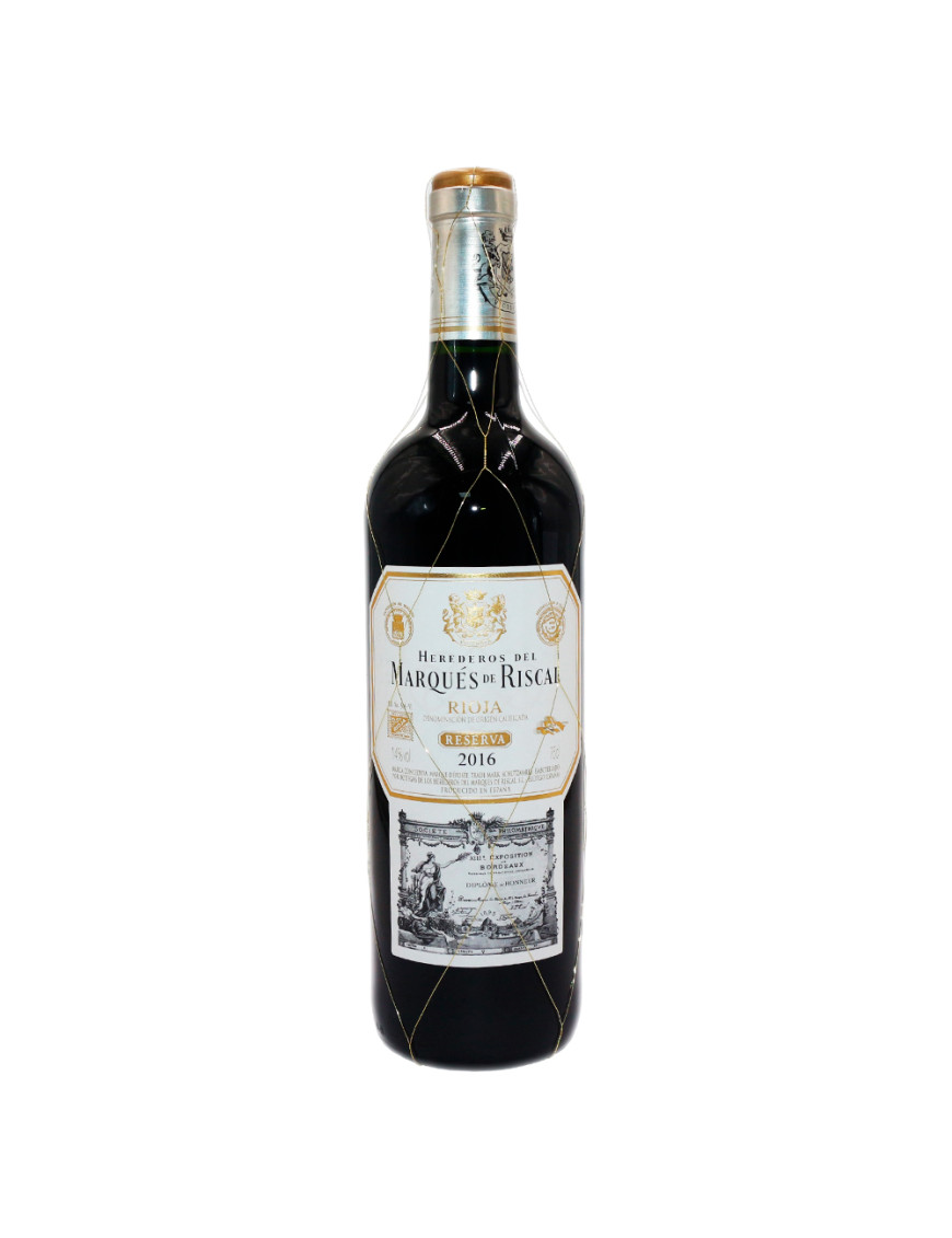VINO HERED. DEL MARQUES DE RISCAL X 750 ML. RIOJA RESERVA