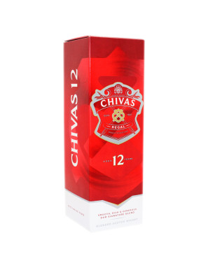 WHISKY CHIVAS REGAL 12 AÑOS CAJA X 1 LT