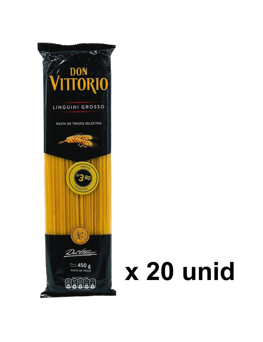 DON VITTORIO LINGUINI X 500 GR. X 20 UN.