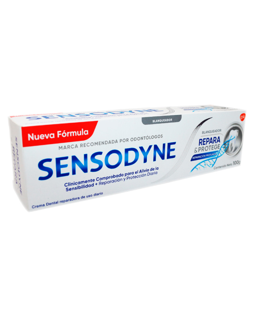 SENSODYNE X 100 GR. REPARA Y PROTEGE BLANQUEADOR