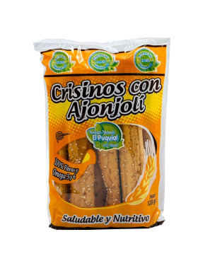 EL PUQUIAL CRISINOS CON AJONJOLI X 120GR