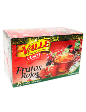 DEL VALLE INFUSION X 25 UN FRUTOS ROJOS