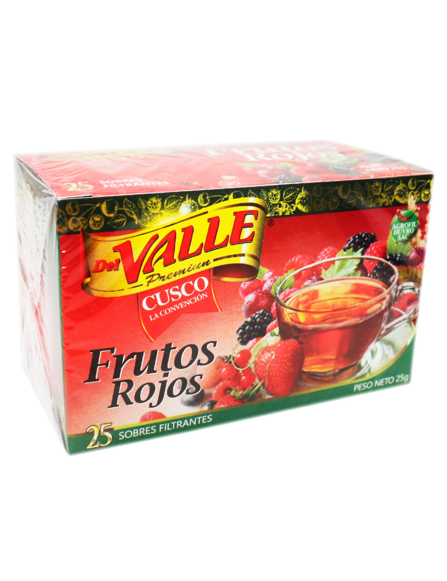 DEL VALLE INFUSION X 25 UN FRUTOS ROJOS
