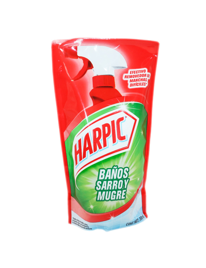 HARPIC DOY PACK X 500 ML. BAÑOS SARRO Y MUGRE