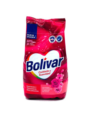 BOLIVAR DETERGENTE X 730 GR. CUIDADO Y SUAVIDAD