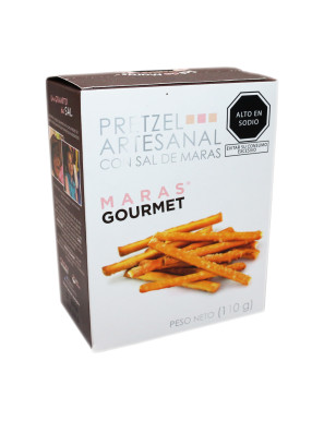 MARAS GOURMET PRETZEL ARTESANAL CON SAL DE MARAS X 110 GR