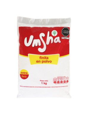 UMSHA AZUCAR FINITA BOLSA X 1 KG.