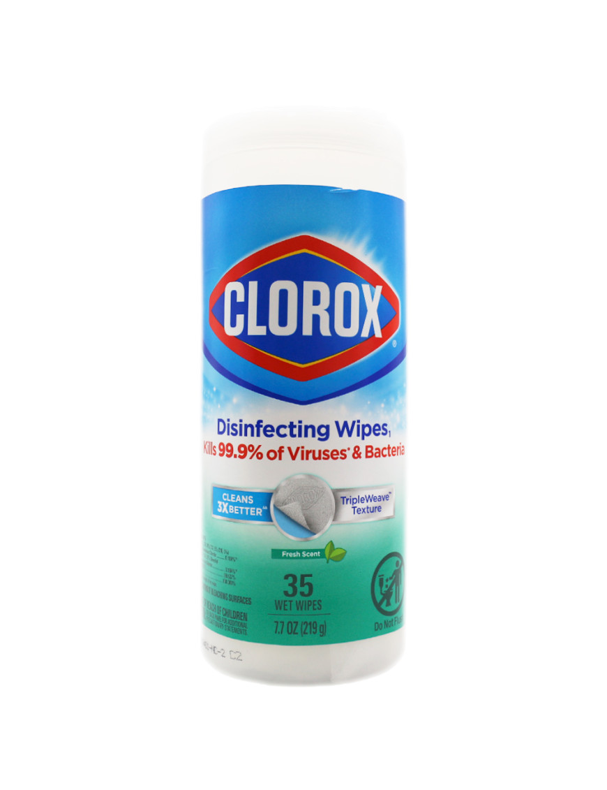 CLOROX TOALLITAS DESINF FCO X 35 UN AROMA FRESCO