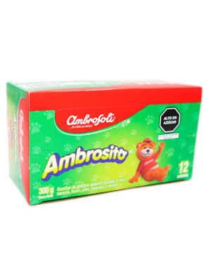 AMBROSOLI GOMITAS AMBROSITO X 25 GR.X 12 UN