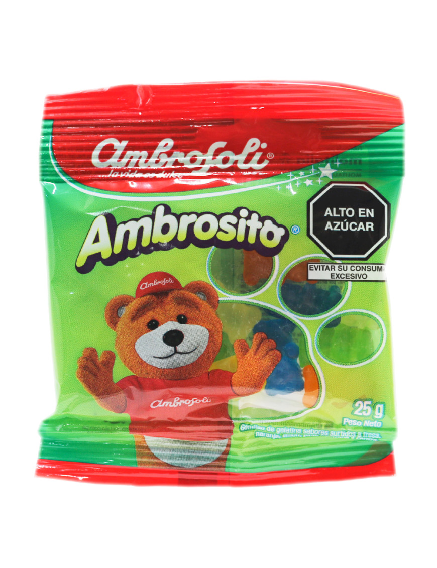 AMBROSOLI GOMITAS AMBROSITO X 25 GR.